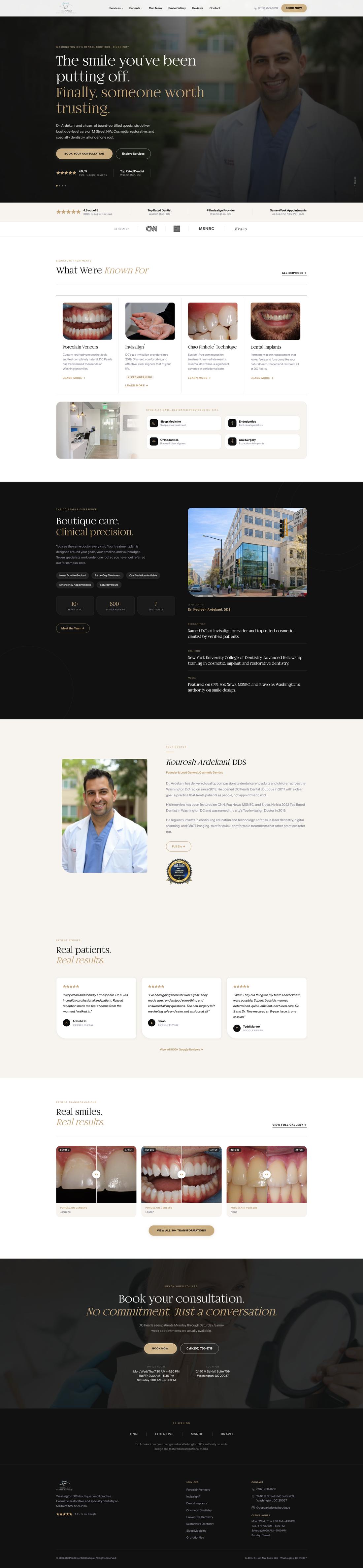 DC Pearls new site